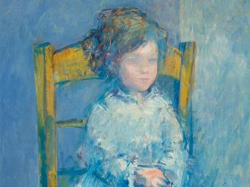 Portrait of a Seated Girl by 
																			Jaime Quesada