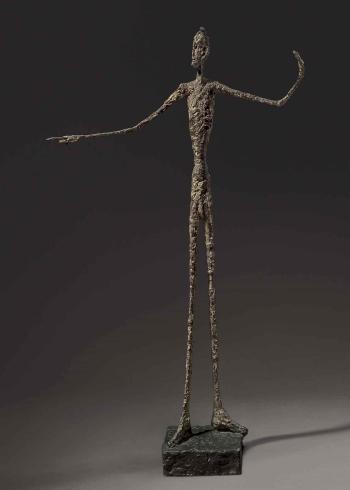 L'homme au doigt by 
																	Alberto Giacometti