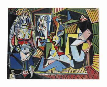 Les femmes d'Alger (Version 'O') by 
																	Pablo Picasso