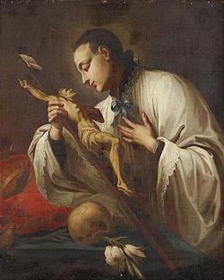 Saint François Xavier by 
																	Pietro Antonio Magatti