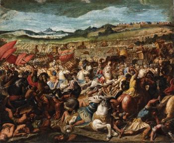 The Battle of Zama by 
																	Marzio Ganassini