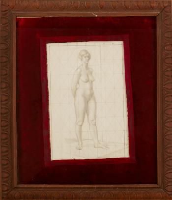 Nude study by 
																	Winifred Anne Rymer