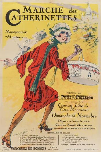 Marche des Catherinettes: Le Petit Parisien by 
																	Maurice Louis Henri Neumont