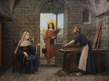 I tre santi by 
																			Pasquale Frenguelli