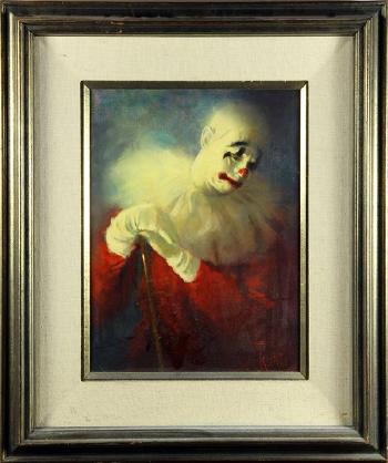 The Reflective Clown by 
																	Edward Runci
