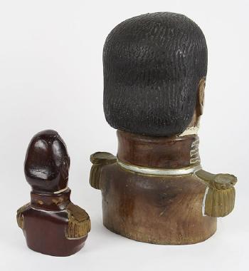 Bust of Toussaint Louverture; The Black Napoleon by 
																			Ulysse Dabouze