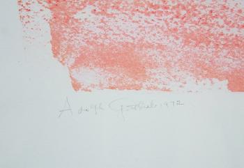Untitled (Pink ground) by 
																			Adolph Gottlieb