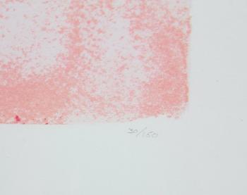 Untitled (Pink ground) by 
																			Adolph Gottlieb