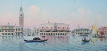 The Doge’s palace, Venice by 
																			Umberto Ongania