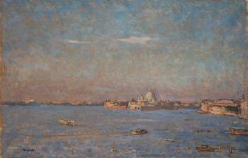 Venezia, bacino di San Marco by 
																	Giuseppe Novello