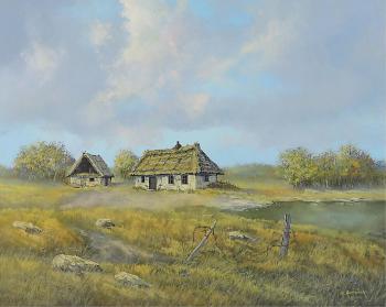Farm Buildings by 
																			Milton Achtimichuk