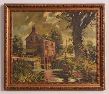 Monmouth Mill by 
																			Trevor Owen Makinson