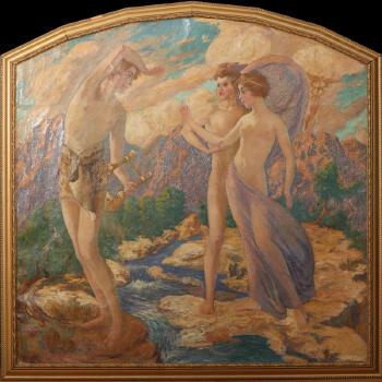 Pan, Mercury and Venus by 
																	William de Leftwich Dodge