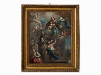 Joseph's Ascension by 
																			Juan Patricio Morlette