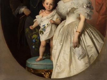 Family Portrait by 
																			Franz Joseph Dobyaschofsky