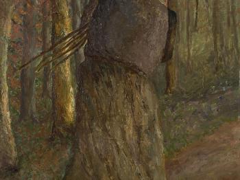 Brushwood Gatherer by 
																			L Verniezs