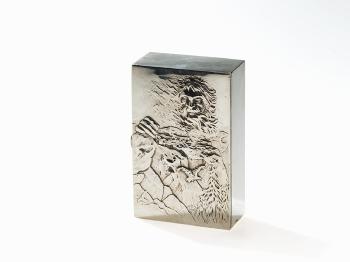 Russian Silver Box by 
																			Egor (Georgii) Tarasovich Samoshin
