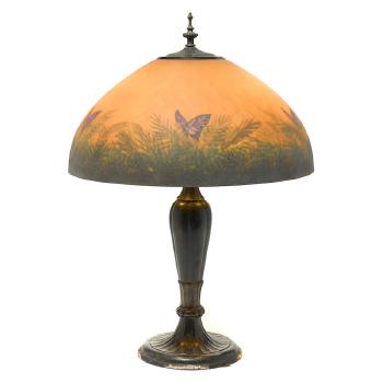 A Butterfly lamp by 
																	 Jefferson Lamps