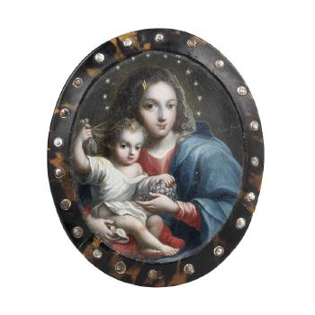 The Madonna and Child by 
																	Jose de Paez
