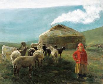 Family of Prairie by 
																	 Xu Weixin