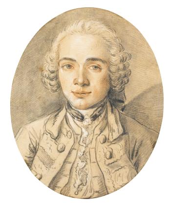 Portrait of A Young Man by 
																	Jean Martial Fredou