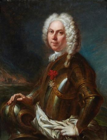 Portrait de Monsieur Louis Joseph de Formanoir, seigneur de Saint-Mars et chevalier de l'Ordre militaire de Saint-Louis by 
																	Jean Joseph Dumons