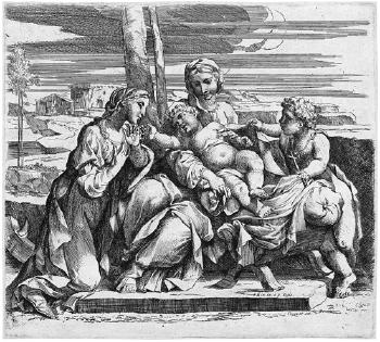 Die mystische Vermählung der hl. Katharina by 
																	Jacques Antoine Friquet de Vauroze