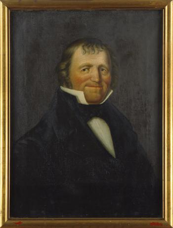 Portrait of Kantonsrichter Johan Baptist Müller (1788 - 1851) by 
																	Johann Baptist Isenring