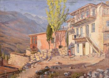 Dacha by the Mountains by 
																			Vitali Konstantinovich Minyar-Beloruchev