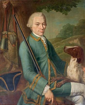 Portrait de Jean Leopold de Man d’Orbruge baron d’Attenrode-Wever by 
																	Martin Ferdinand Quadal