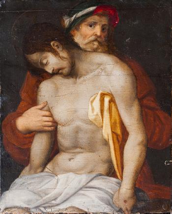 Cristo sorretto da San Giuseppe d’Arimatea by 
																	Giovanni Antonio Lappoli