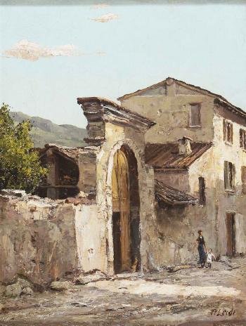 Farmhouse by 
																			Pietro Leidi