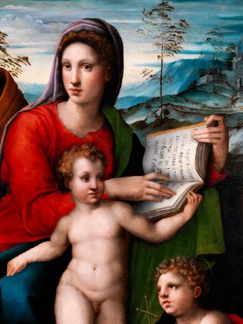 Heilige familie mit Johannesknaben by 
																			Bartolomeo Neroni
