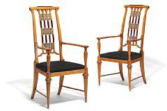 A pair of armchairs by 
																	Anton Rosen