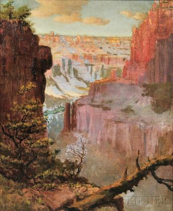Grand Canyon by 
																			Louis B Akin