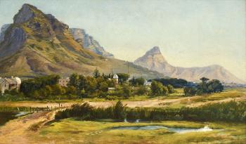 Landscape with Black River and Lion’s Head by 
																	Charles Rolando