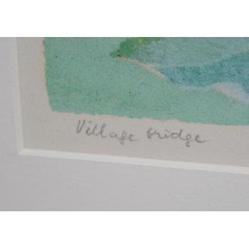 Village Bridge by 
																			Francis Revesz Ferryman