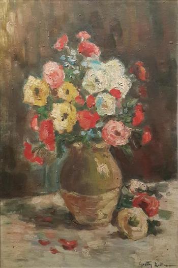 Vase of flowers by 
																	Gerti Rubinstein