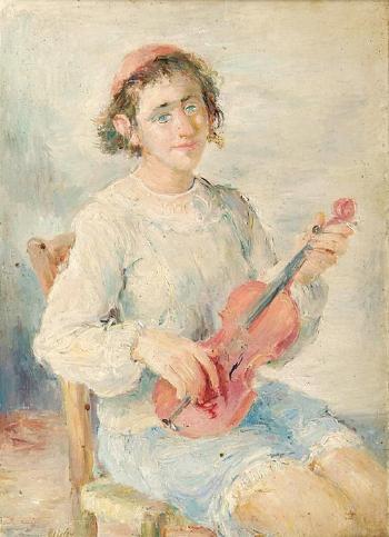 Young violinist by 
																	Jacob Balgley