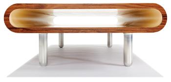 Hollow Table prototype by 
																			Chris Ferebee