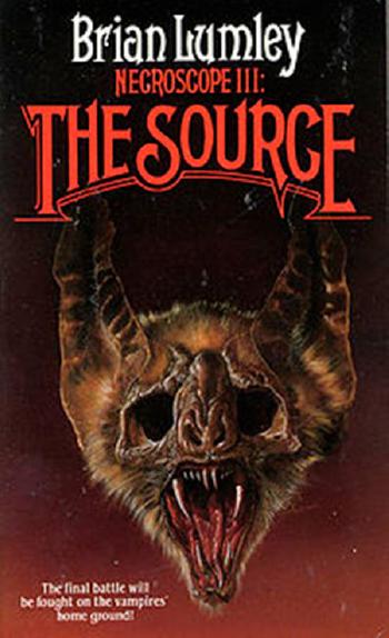 Necroscope III: The Source, paperback cover by 
																			Bob Eggleton