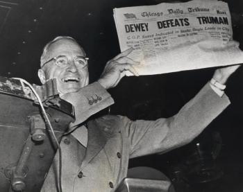 Dewey Defeats Truman by 
																	Frank Cancellare
