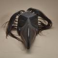 Raven Mask with Articulated Beak by 
																			 Lelooska