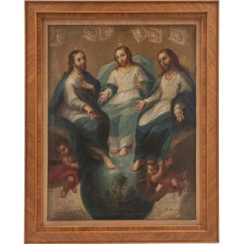 Santísima Trinidad (Imágenes De Cristo) by 
																			Miguel Jeronimo Zendejas