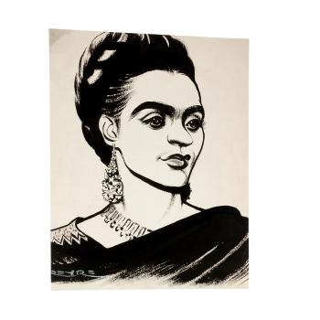 Frida Kahlo by 
																	Rafael Freyre