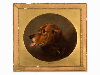 Dog Portrait - Bruce by 
																			Alfred Frank de Prades
