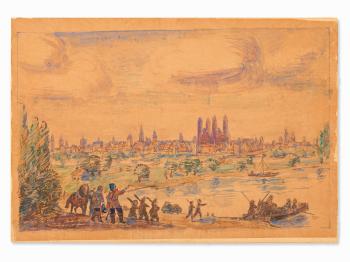 View of Speyer by 
																			Rolf Muller-Landau