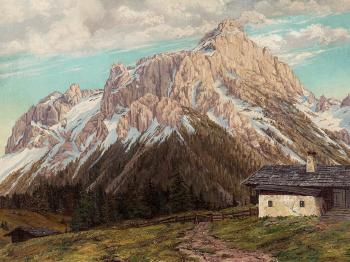Tyrolean Mountains by 
																			Josef Obermoser