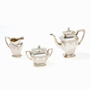 3-Piece Coffee Service by 
																			 Wallace Silversmiths