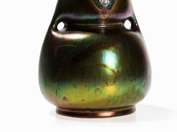 Vase With Glazing Décor by 
																			 Montieres Ceramics